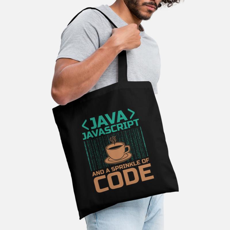 Kaffee-Codierung Programmierer Programmierer Entwickler Nerd Coff Stoffbeutel