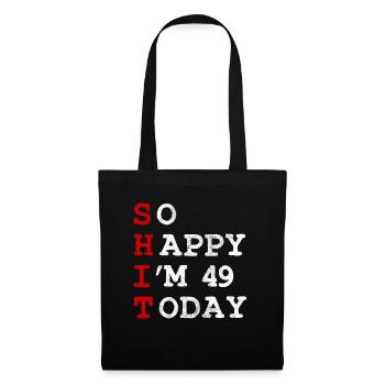 Birthday 49 Birthday Year Birth Funny - Tote Bag - black - Front