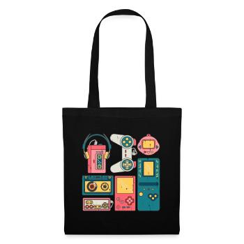 Manette de jeu vidéo Gamer Gamer - Sac en tissu - noir - Devant