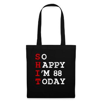 Birthday 88 Birthday Year Birth Funny - Tote Bag - black - Front