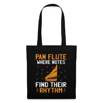 Pan Flute Player Pan Flutist Marching Band Music I - Tote Bag - black - Front
