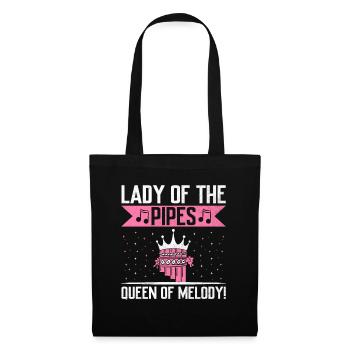 Pan Flute Player Pan Flutist Marching Band Music I - Tote Bag - black - Front