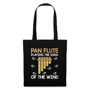 Pan Flute Player Pan Flutist Marching Band Music I - Tote Bag - black - Front