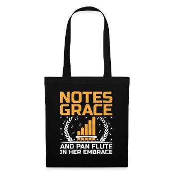 Pan Flute Player Pan Flutist Marching Band Music I - Tote Bag - black - Front