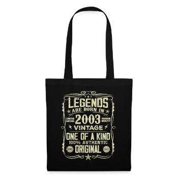 Made In 2003 Vintage Anniversary Gift 2003 - Tote Bag - black - Front