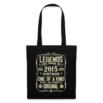 Made In 2015 Vintage Anniversary Gift 2015 - Tote Bag - black - Front