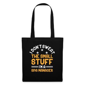 SPA Manager Job Wellness Funny SPA Management Sayi - Tote Bag - black - Front
