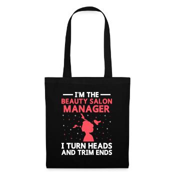 SPA Manager Job Wellness Funny SPA Management Sayi - Tote Bag - black - Front