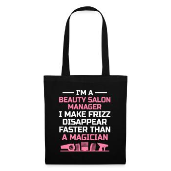SPA Manager Job Wellness Funny SPA Management Sayi - Tote Bag - black - Front