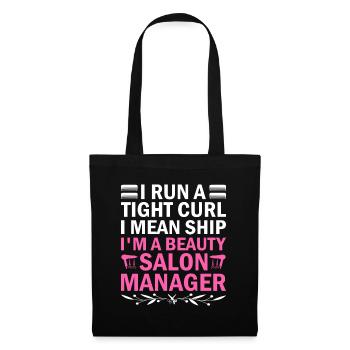 SPA Manager Job Wellness Funny SPA Management Sayi - Tote Bag - black - Front
