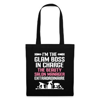 SPA Manager Job Wellness Funny SPA Management Sayi - Tote Bag - black - Front
