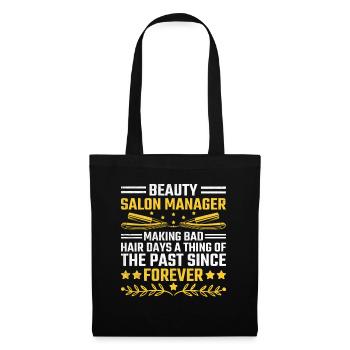 SPA Manager Job Wellness Funny SPA Management Sayi - Tote Bag - black - Front