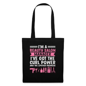 SPA Manager Job Wellness Funny SPA Management Sayi - Tote Bag - black - Front