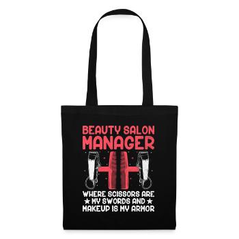 SPA Manager Job Wellness Funny SPA Management Sayi - Tote Bag - black - Front