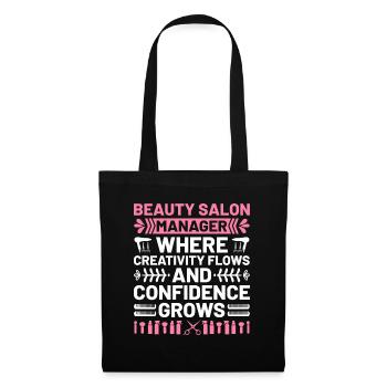 SPA Manager Job Wellness Funny SPA Management Sayi - Tote Bag - black - Front