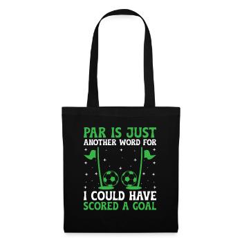 Footgolf Player Foot Golf Playing Footgolfers Foot - Tote Bag - black - Front