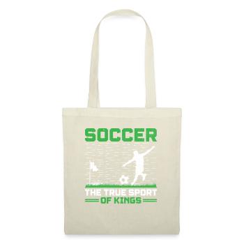 Footgolf Joueur Foot Golf Jouer Footgolfers Foot - Sac en tissu - nature - Devant