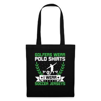 Footgolf Player Foot Golf Playing Footgolfers Foot - Tote Bag - black - Front