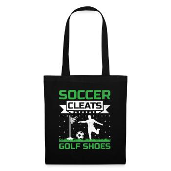 Footgolf Player Foot Golf Playing Footgolfers Foot - Tote Bag - black - Front