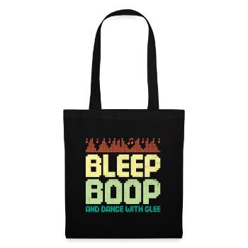 Chiptune Music Lover Groove zu den Bleeps und Bloo - Stoffbeutel - Schwarz - Vorne
