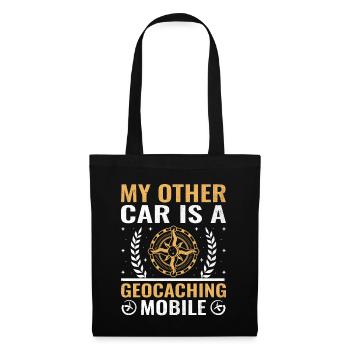 Geocaching Geocache Funny Geocacher Geocacher Sayi - Tote Bag - black - Front