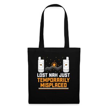 Géocaching Géocache Géocacher Funny Geocacher Sayi - Sac en tissu - noir - Devant