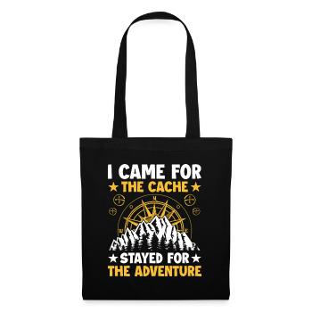 Geocaching Geocache Funny Geocacher Geocacher Sayi - Tote Bag - black - Front