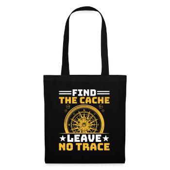 Geocaching Geocache Funny Geocacher Geocacher Sayi - Tote Bag - black - Front