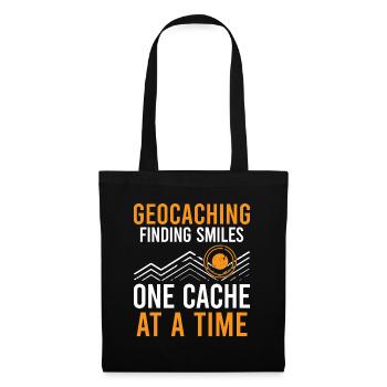 Geocaching Geocache Funny Geocacher Geocacher Sayi - Tote Bag - black - Front