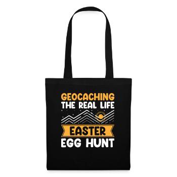 Geocaching Geocache Funny Geocacher Geocacher Sayi - Tote Bag - black - Front