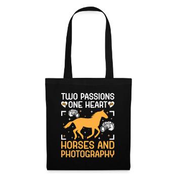 Horse Photography Horseback Riding Horses Hobby Ph - Tote Bag - black - Front
