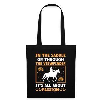Horse Photography Horseback Riding Horses Hobby Ph - Tote Bag - black - Front