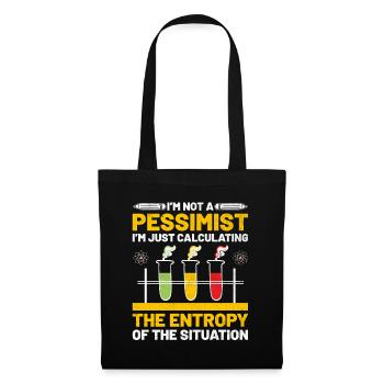Science Teacher School Teacher Biology Chemistry P - Tote Bag - black - Front