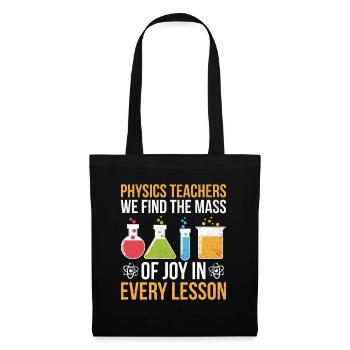 Professeur de sciences Professeur d’école Biologie Chimie P - Sac en tissu - noir - Devant