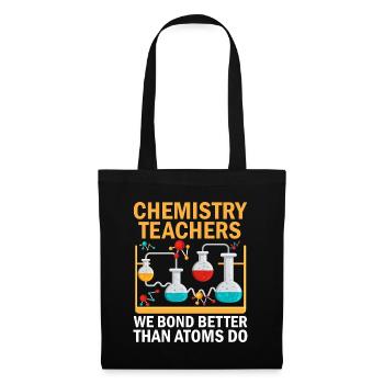 Science Teacher School Teacher Biology Chemistry P - Tote Bag - black - Front