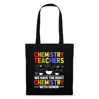 Science Teacher School Teacher Biology Chemistry P - Tote Bag - black - Front