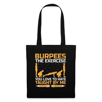 Physical Education Teacher PE Teachers School Spor - Tote Bag - black - Front