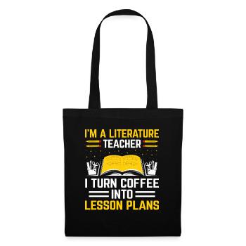 Literature Teacher School Teacher Funny Teachers S - Tote Bag - black - Front