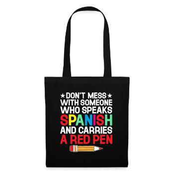 Foreign Language Teacher School Languages Teachers - Tote Bag - black - Front