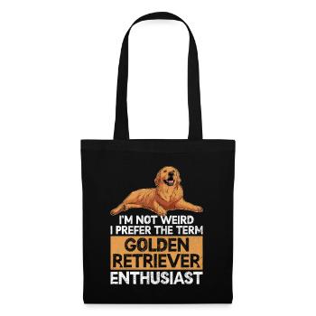 I'm Not Weird I Prefer The Term Golden Retriever E - Tote Bag - black - Front