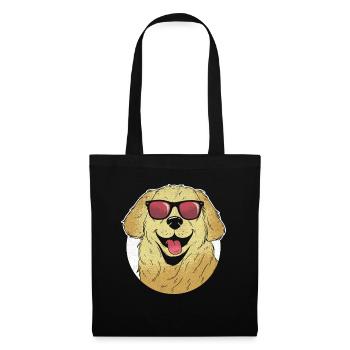 Golden Retriever Sunglasses GR Dog Retrievers - Tote Bag - black - Front