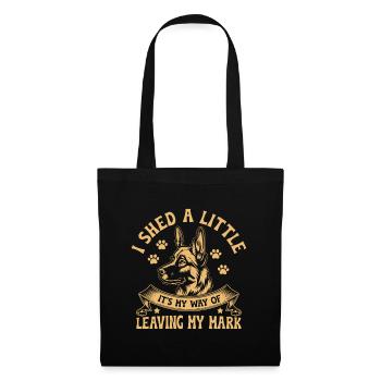 Je perds un peu, c’est ma façon de laisser ma marque GSD - Sac en tissu - noir - Devant