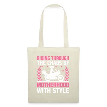 Traverser le chaos de la maternité avec style - Sac en tissu - nature - Devant