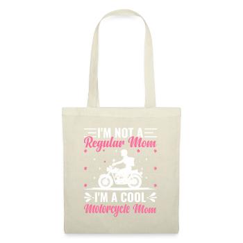 Je ne suis pas une maman ordinaire Je suis une maman de moto cool - Sac en tissu - nature - Devant