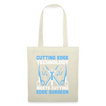 Cutting Edge Technology Meets Cutting Edge Surgeon - Tote Bag - nature - Front
