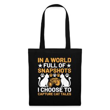 Cat Photographers Cat Lovers Photograpy Cats Photo - Tote Bag - black - Front