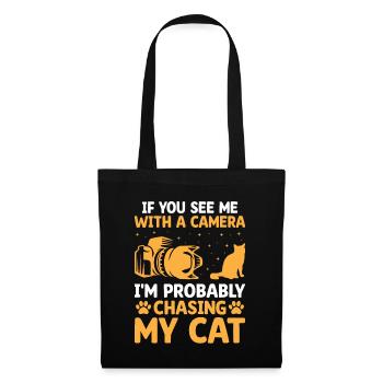 Cat Photographers Cat Lovers Photograpy Cats Photo - Tote Bag - black - Front