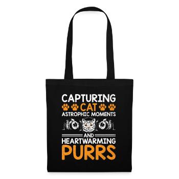 Cat Photographers Cat Lovers Photograpy Cats Photo - Tote Bag - black - Front