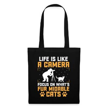Cat Photographers Cat Lovers Photograpy Cats Photo - Tote Bag - black - Front