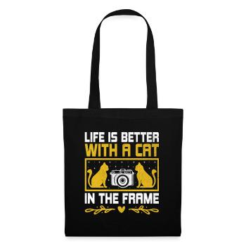 Cat Photographers Cat Lovers Photograpy Cats Photo - Tote Bag - black - Front